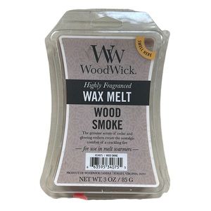 woodwick wood smoke wax melt